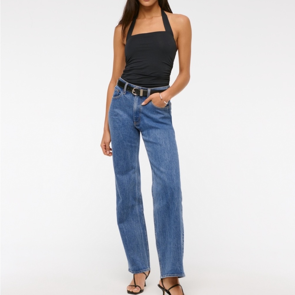90s Relaxed High Rise Curve Love Abercrombie & Fitch Jean 25 / 0R
